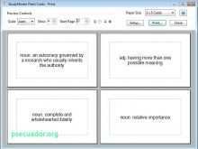 23 Creating 3 X 5 Notecard Template Formating with 3 X 5 Notecard Template