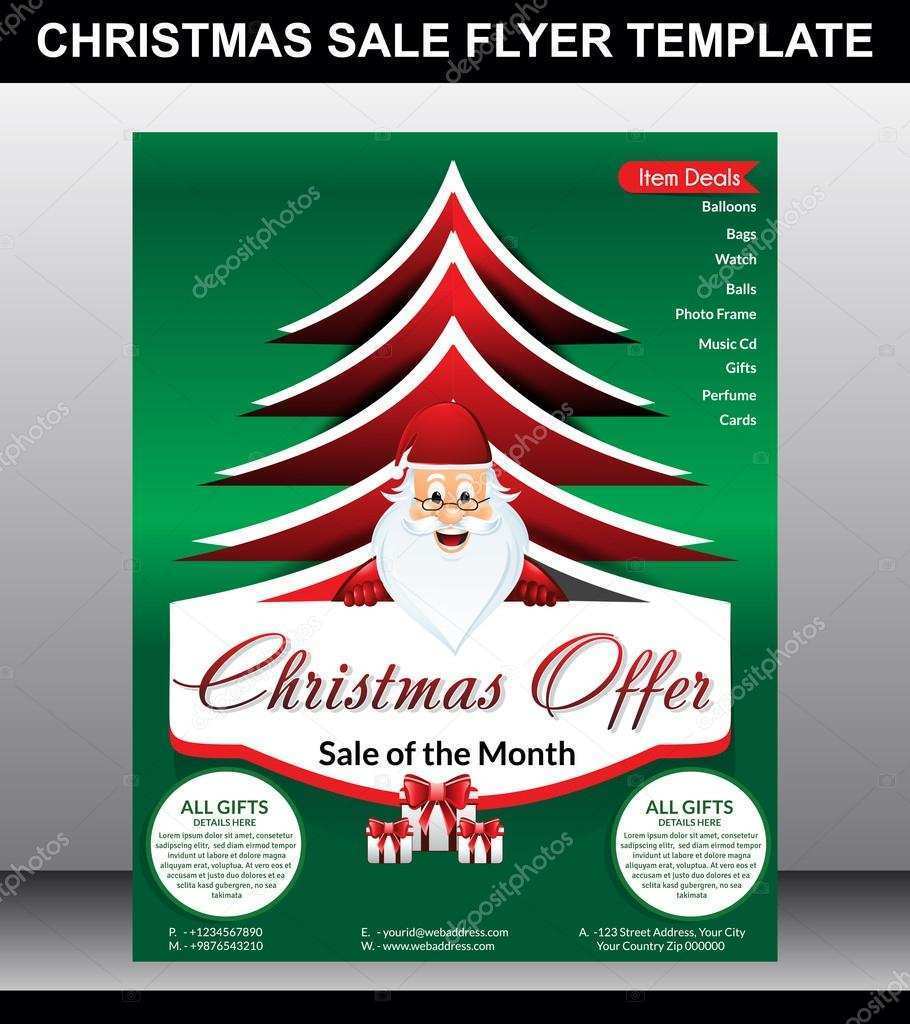 23 Creating Christmas Sale Flyer Template Now with Christmas Sale Flyer Template