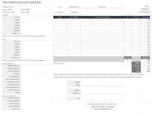 Company Invoice Template Excel