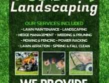 23 Creating Landscaping Flyers Templates Free for Ms Word with Landscaping Flyers Templates Free