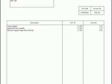 Vat Invoice Example Uk