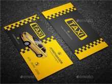 23 Creative Business Card Template Taxi With Stunning Design with Business Card Template Taxi