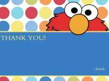 23 Creative Elmo Thank You Card Template in Word by Elmo Thank You Card Template