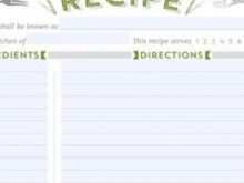 23 Creative Recipe Card Template You Can Type On for Ms Word for Recipe Card Template You Can Type On