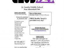 23 Creative School Club Flyer Templates Free Now with School Club Flyer Templates Free
