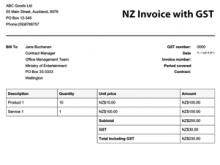 23 Customize Contractor Invoice Template Nz Download for Contractor Invoice Template Nz