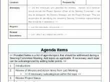 23 Customize Meeting Agenda Template Hsc in Word by Meeting Agenda Template Hsc