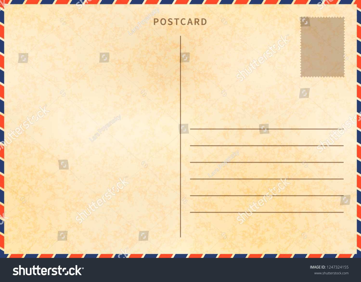 23 Customize Our Free A Blank Postcard Template Download by A Blank Postcard Template