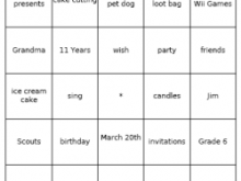 23 Customize Our Free Make A Bingo Card Template PSD File with Make A Bingo Card Template