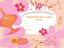 23 Customize Our Free Mother S Day Gift Card Template PSD File by Mother S Day Gift Card Template