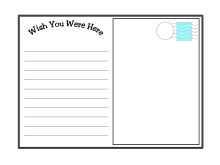 23 Customize Postcard Template For Grade 2 for Ms Word with Postcard Template For Grade 2