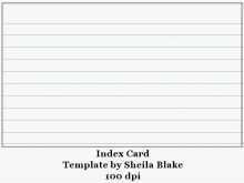 23 Format 3 X 5 Notecard Template for 3 X 5 Notecard Template