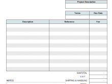 23 Format Contractor Service Invoice Template in Word for Contractor Service Invoice Template