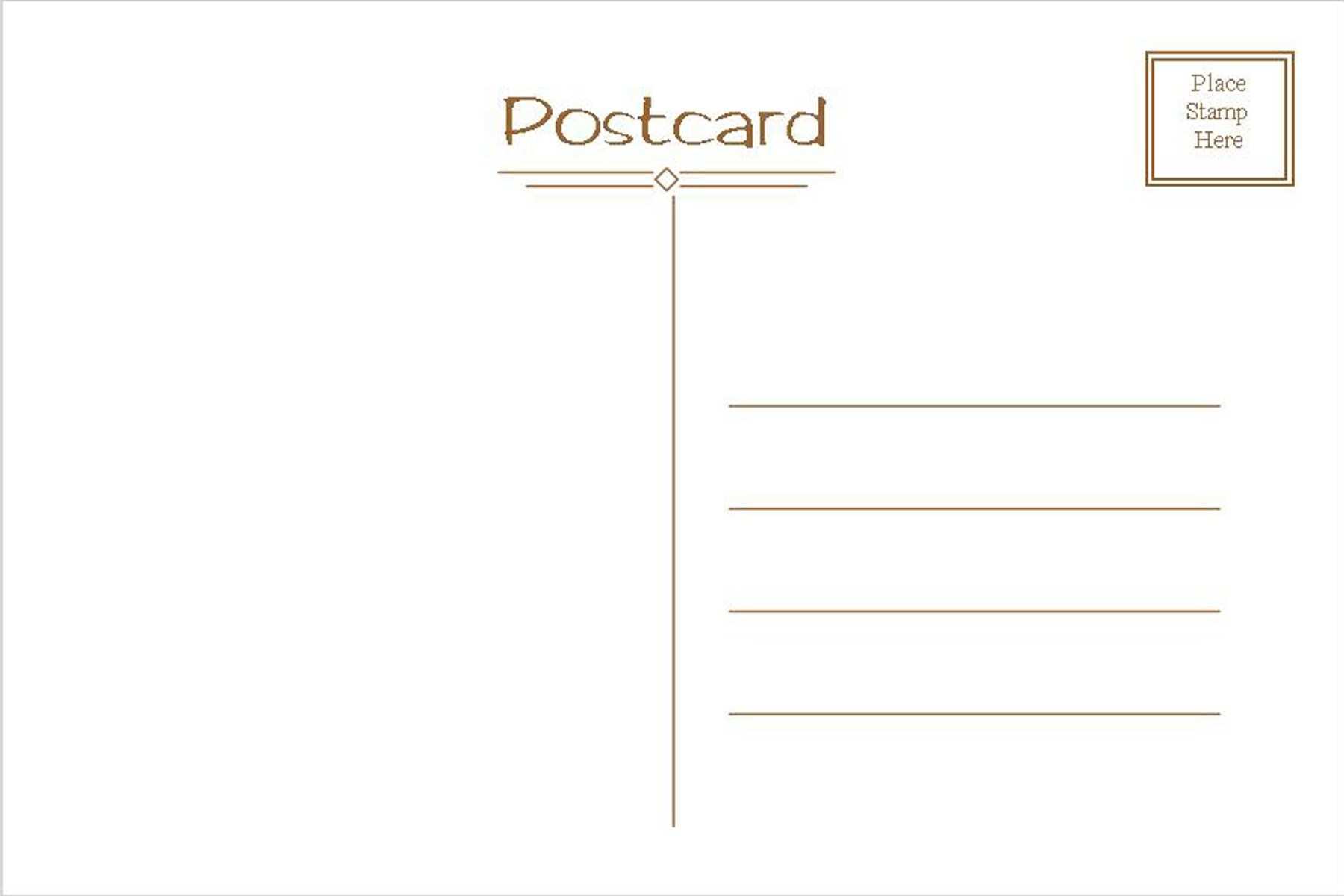 22 Format Ms Word 22X22 Postcard Template Templates by Ms Word 22X22 Within Free Printable Postcard Templates Throughout Microsoft Word 4x6 Postcard Template