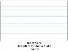 23 Free 6 X 4 Index Card Template Download by 6 X 4 Index Card Template