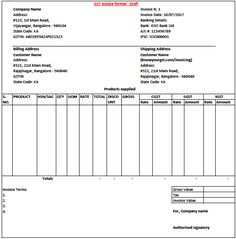 23 Free Blank Tax Invoice Template Free in Photoshop by Blank Tax Invoice Template Free