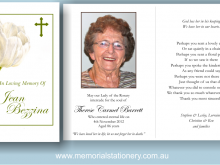 23 Free Funeral Prayer Card Template For Word in Word for Funeral Prayer Card Template For Word