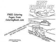 23 Free Printable Fathers Day Card Coloring Template Download with Fathers Day Card Coloring Template