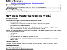 23 Free Printable Master Production Schedule Example Pdf Maker for Master Production Schedule Example Pdf