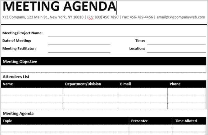 23 How To Create 2 Day Meeting Agenda Template Formating by 2 Day Meeting Agenda Template