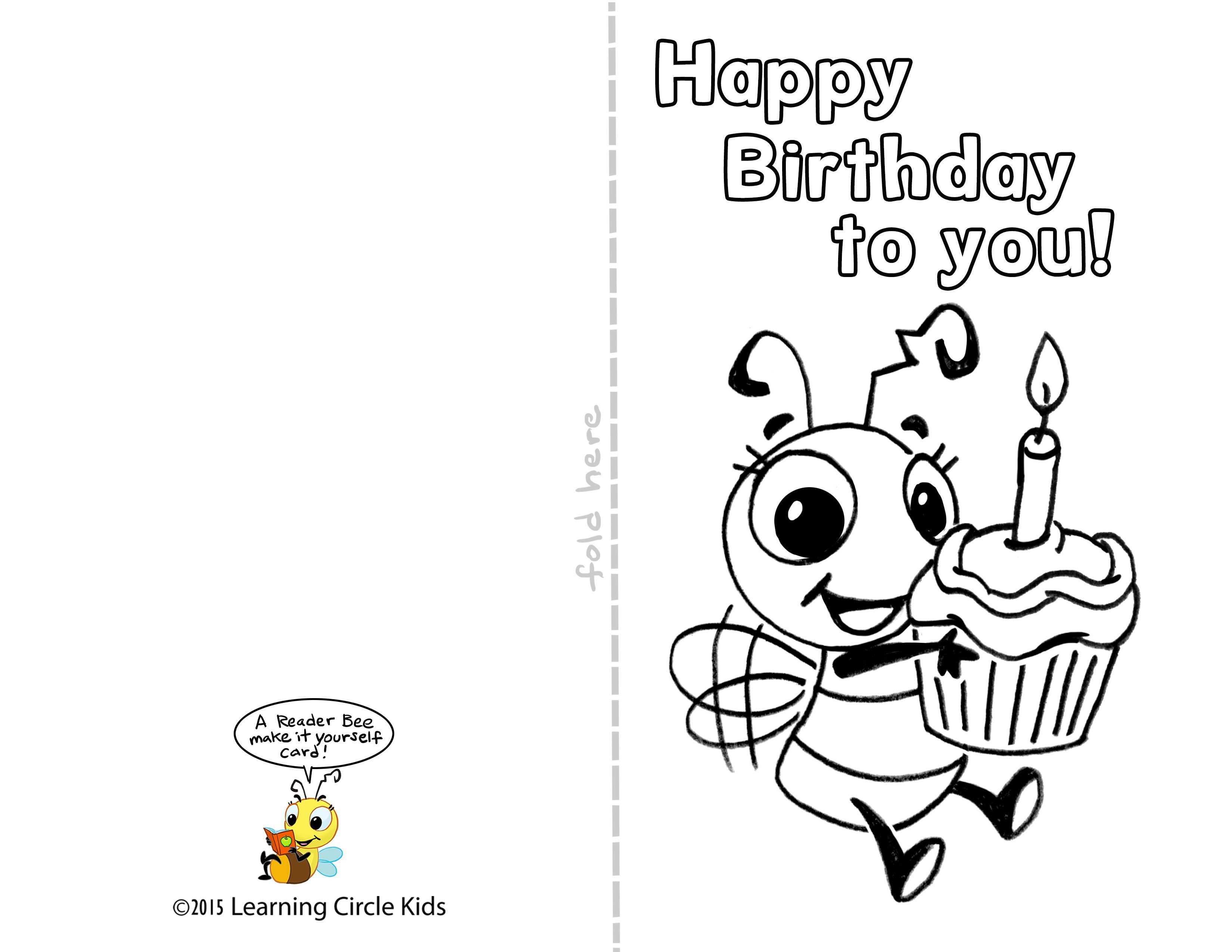 23 How To Create Birthday Card Templates Ks1 Layouts for Birthday Card Templates Ks1