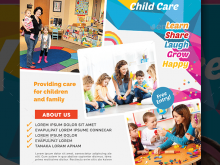23 How To Create Free Child Care Flyer Templates Templates with Free Child Care Flyer Templates