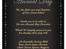 23 How To Create Invitation Card Sample For Annual Day At School for Ms Word for Invitation Card Sample For Annual Day At School