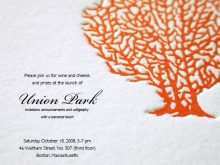 Invitation Card Sample For Launching