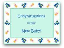 23 How To Create Newborn Baby Card Template Free Formating for Newborn Baby Card Template Free