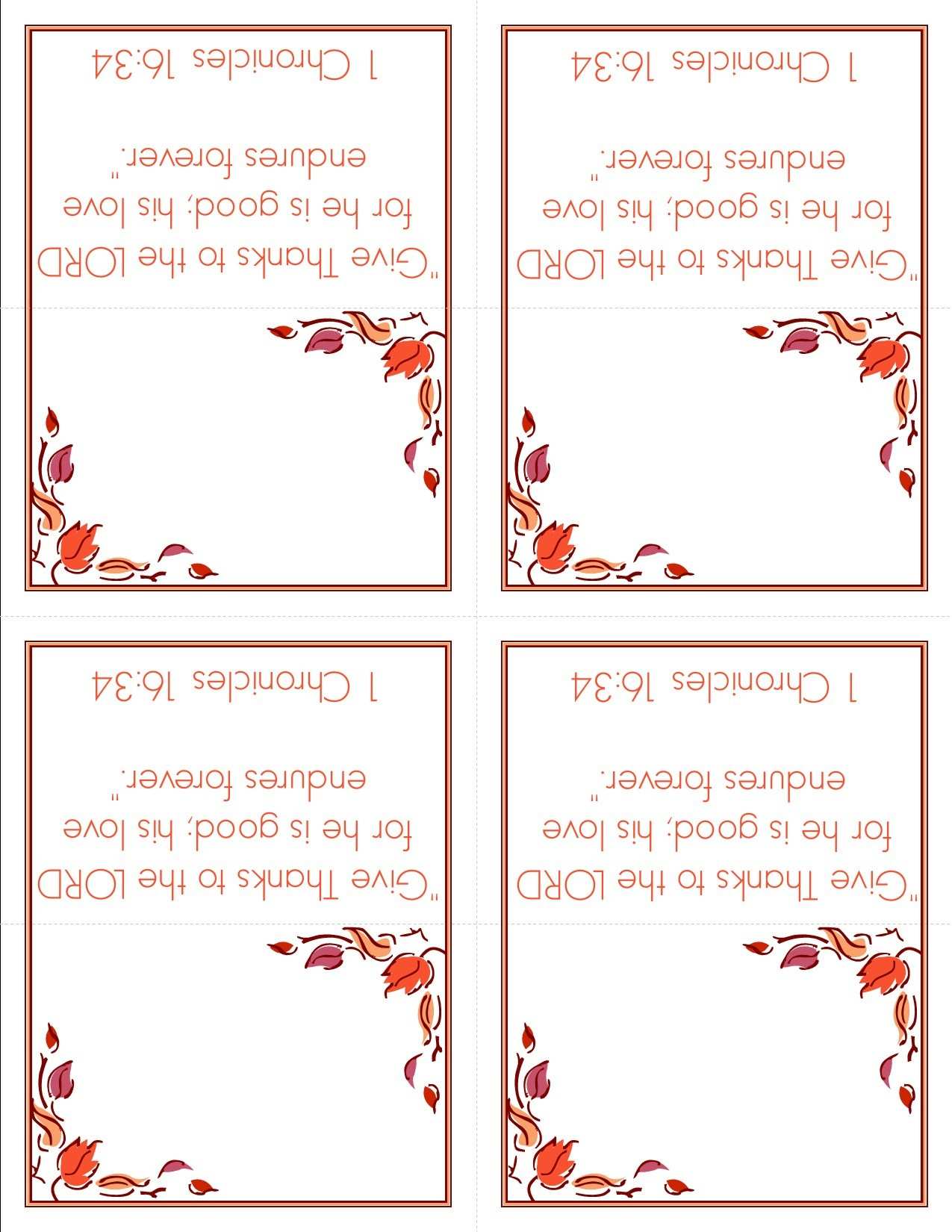 23 Online Free Printable Thanksgiving Place Card Template in Word by Free Printable Thanksgiving Place Card Template