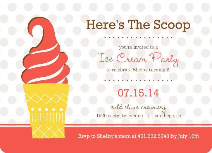 23 Online Ice Cream Social Flyer Template Free In Word For Ice Cream Social Flyer Template Free Cards Design Templates