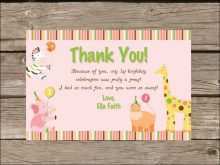 23 Printable Thank You Card Template For Birthday Now for Thank You Card Template For Birthday