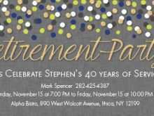 23 Report Free Retirement Party Flyer Template Photo with Free Retirement Party Flyer Template