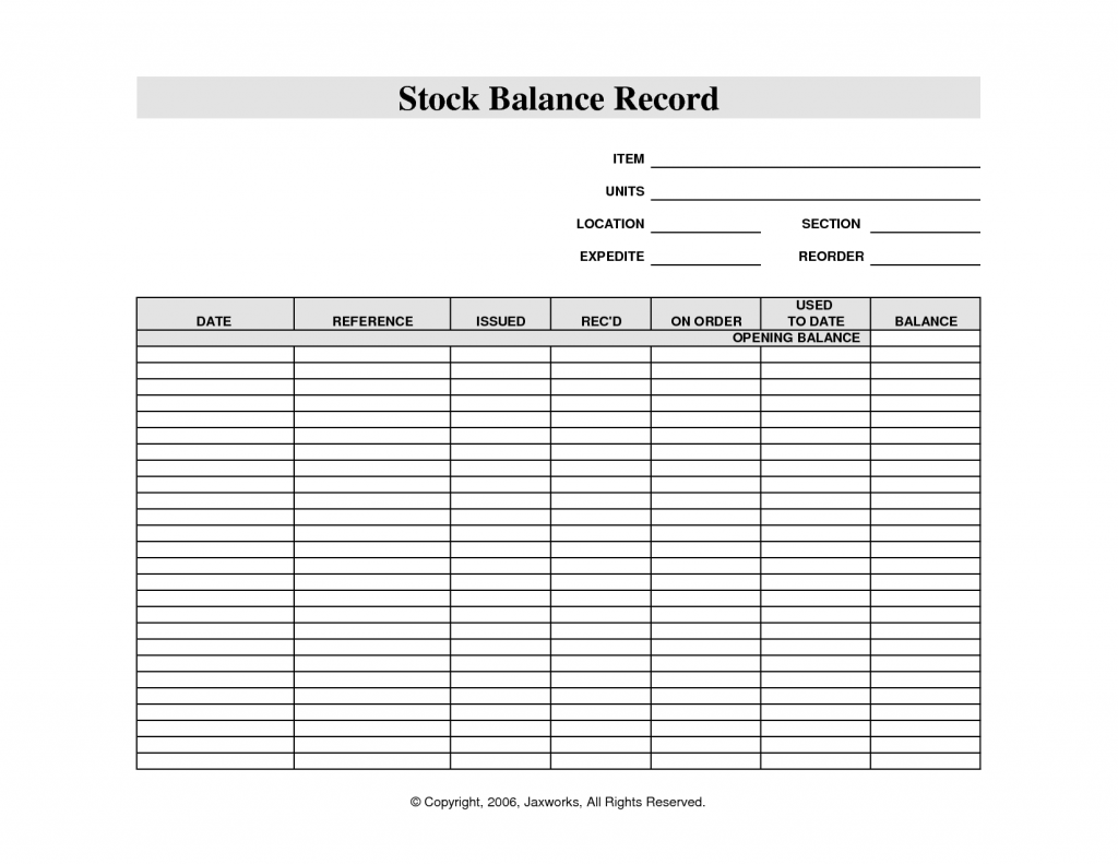 23 Report Stock Card Template Excel by Stock Card Template Excel