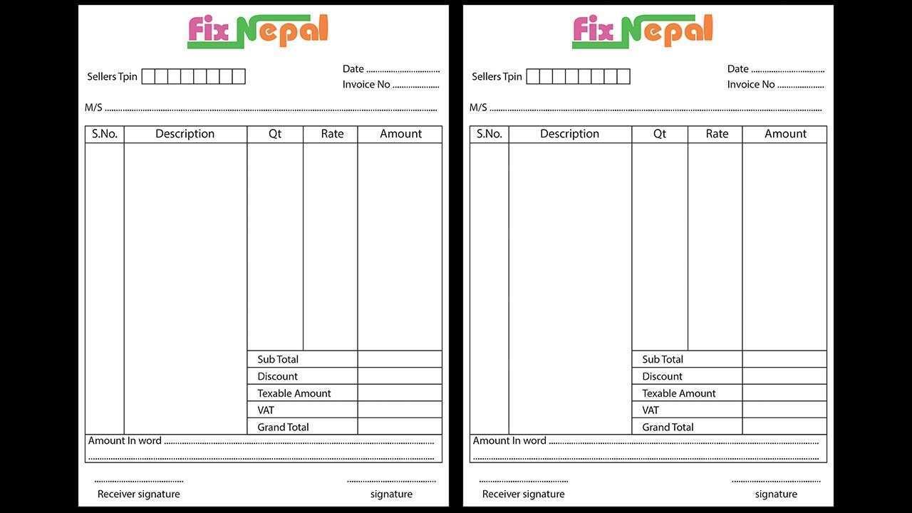 23 Report Vat Invoice Format Nepal Layouts with Vat Invoice Format Nepal