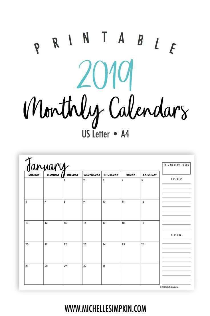 23 Standard Daily Calendar Template October 2019 For Free by Daily Calendar Template October 2019