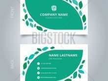 23 Standard Leaf Name Card Template For Free for Leaf Name Card Template