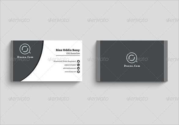23 The Best Black Business Card Template Word PSD File with Black Business Card Template Word