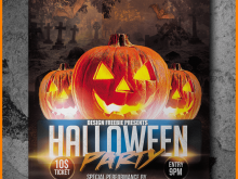 23 The Best Halloween Flyers Templates Free in Photoshop by Halloween Flyers Templates Free