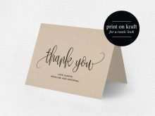 23 The Best Thank You Card Template Print for Ms Word with Thank You Card Template Print