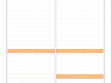 23 Visiting A Daily Schedule Template for A Daily Schedule Template