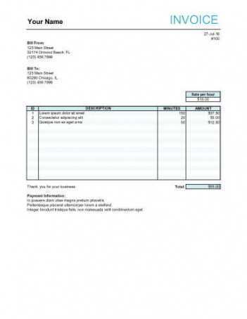 23 Visiting Freelance Video Invoice Template For Free by Freelance Video Invoice Template