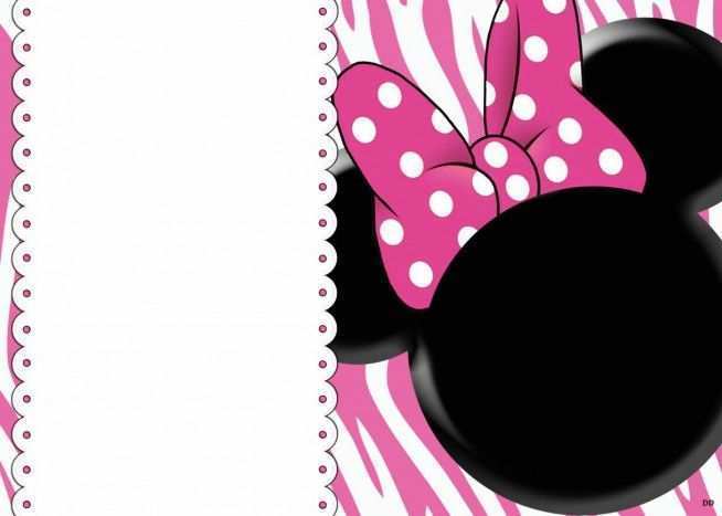 24 Adding Birthday Card Template Minnie Mouse Layouts for Birthday Card Template Minnie Mouse
