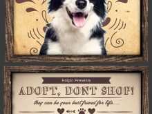 24 Adding Dog Adoption Flyer Template With Stunning Design with Dog Adoption Flyer Template