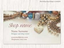 24 Best Business Card Template For Jewellery Layouts for Business Card Template For Jewellery