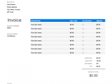 24 Best Consulting Invoice Form Templates with Consulting Invoice Form