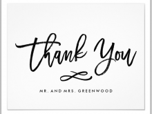 24 Best Small Thank You Card Templates in Word by Small Thank You Card Templates