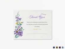 24 Best Thank You Card Template Publisher PSD File with Thank You Card Template Publisher