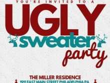 24 Best Ugly Sweater Party Flyer Template Formating by Ugly Sweater Party Flyer Template