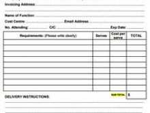 24 Create Catering Company Invoice Template Formating with Catering Company Invoice Template